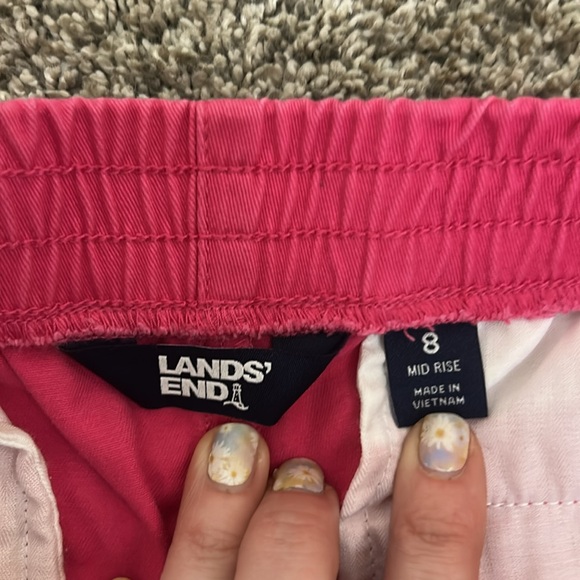 Land’s End Pull On Short - she is PINK - Picture 3 of 4